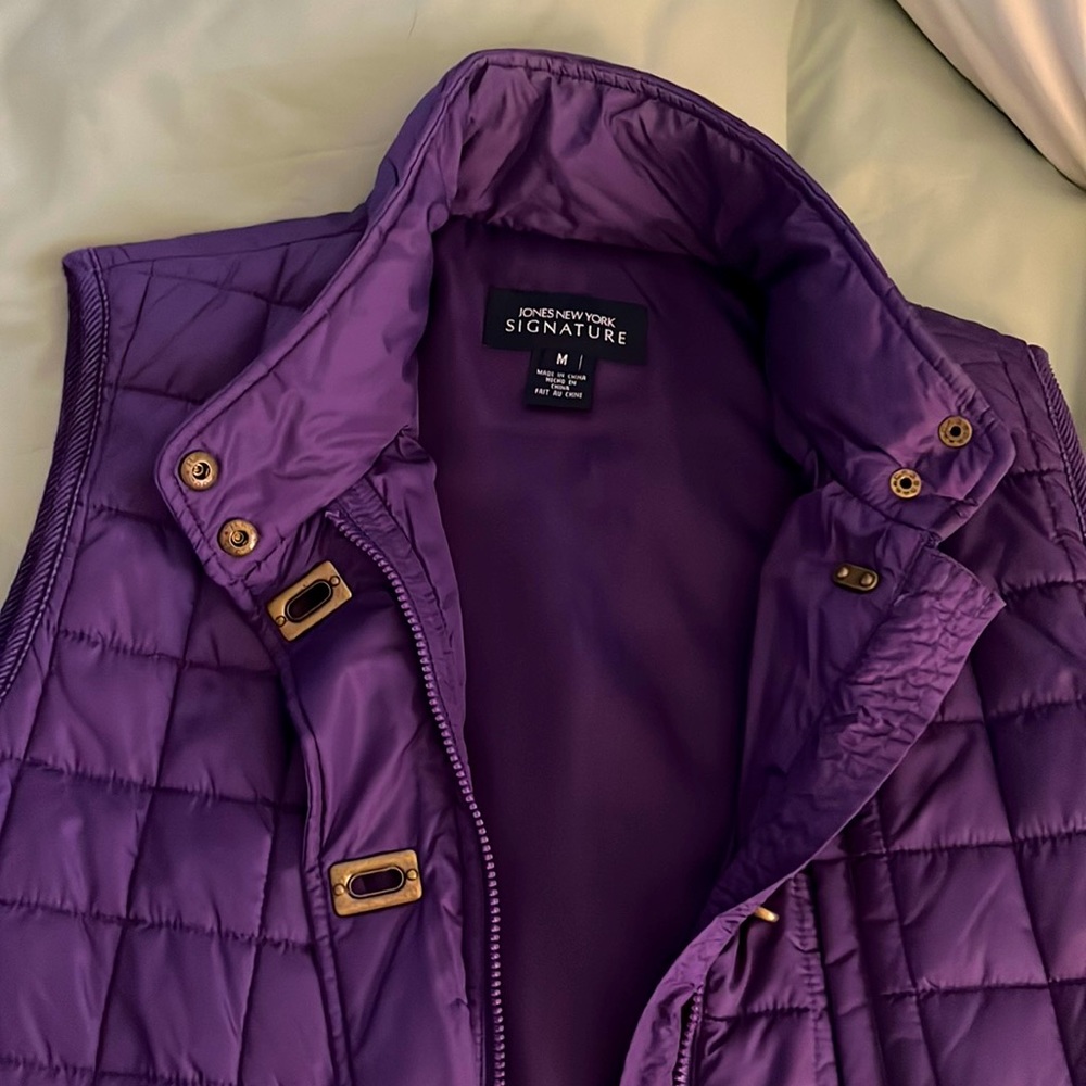 Jones New York Quilted Vest